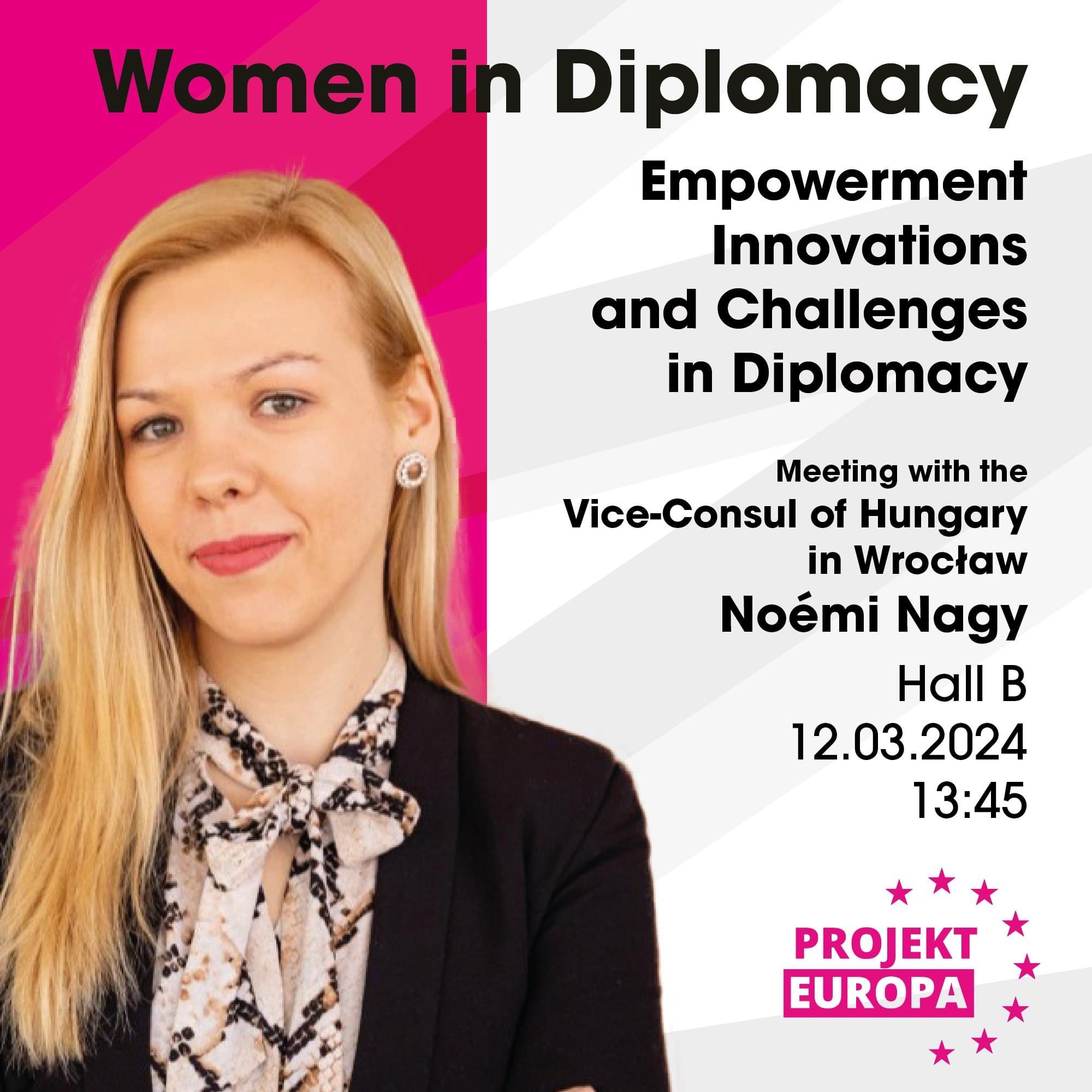 plakat przedstawiający vice-konsul Węgier