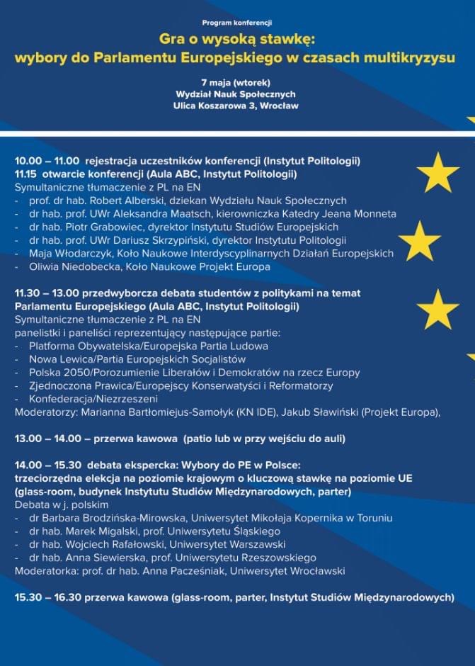 program konferencji
