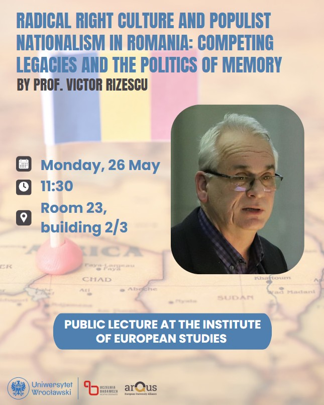 Institute of European Studies
European Studies
University of Wrocław
Poland
Study in Europe