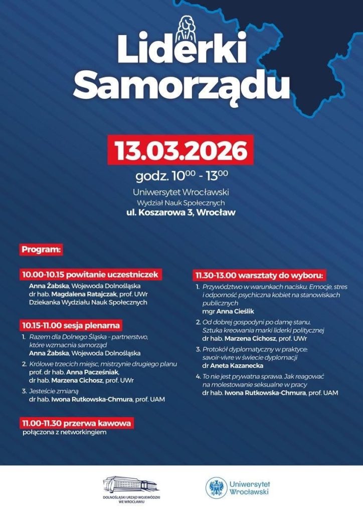 plakat liderki samorządu 2